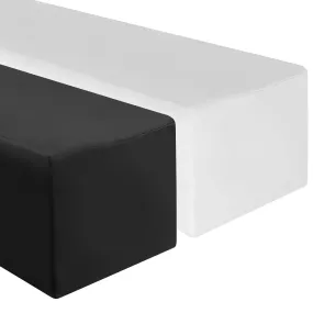 10pk Rectangular Polyester Fabric Fitted Tablecloths by Lann's Linens
