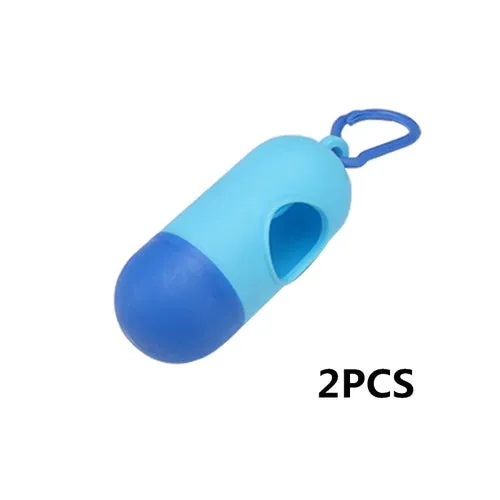 1/2/4pcs New Plastic Small Portable Baby Diapers Bags Rubbish Bags