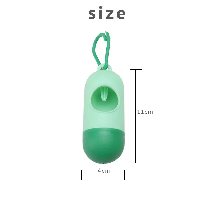 1/2/4pcs New Plastic Small Portable Baby Diapers Bags Rubbish Bags