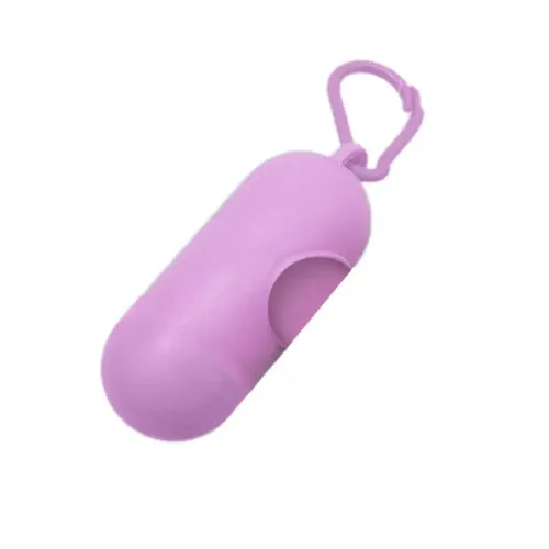 1/2/4pcs New Plastic Small Portable Baby Diapers Bags Rubbish Bags