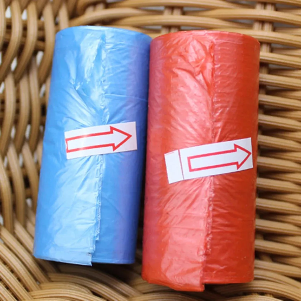 1/2/4pcs New Plastic Small Portable Baby Diapers Bags Rubbish Bags