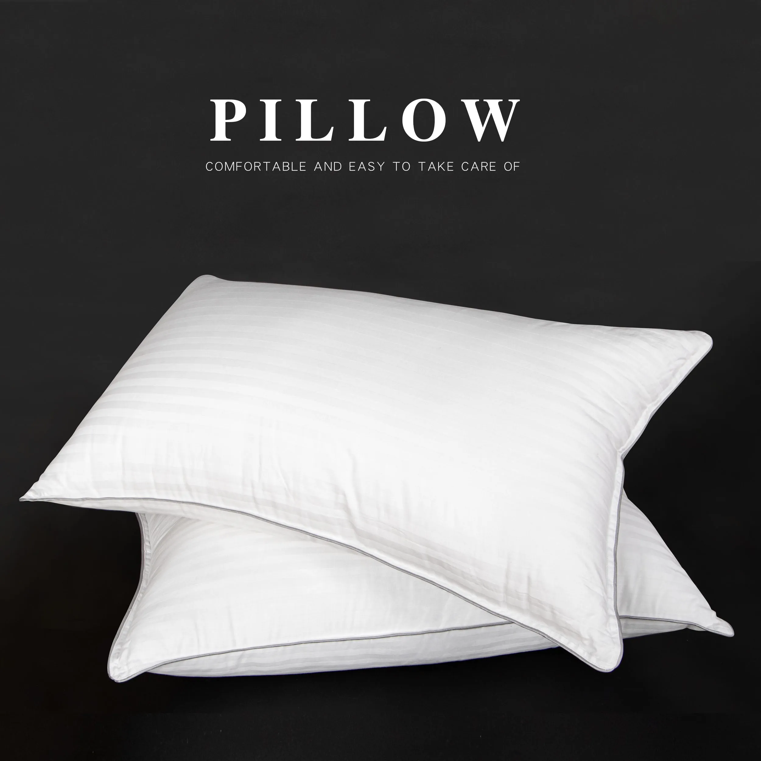 2-Pack Hotel Quality Bed Pillows - Soft & Supportive for All Sleepers|NTBAY®️