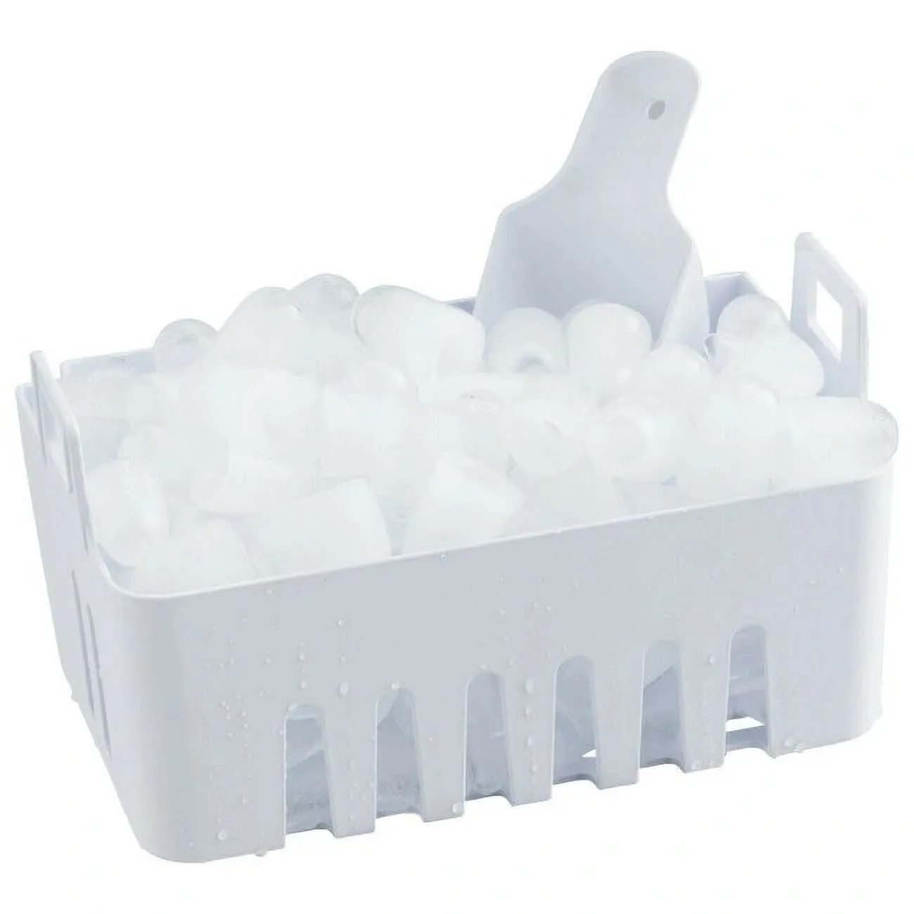 2 Quart Portable Ice Maker Machine with Scoop and Basket - Makes Ice in 7 Minutes