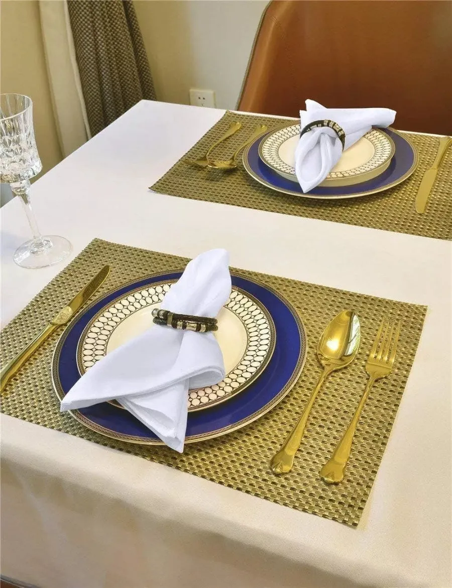 300 Pcs Cotton Cloth Napkins 250TC Hotel Quality Wedding Party Large Size White Napkin