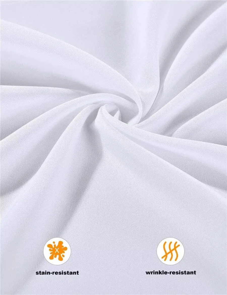 300 Pcs Cotton Cloth Napkins 250TC Hotel Quality Wedding Party Large Size White Napkin