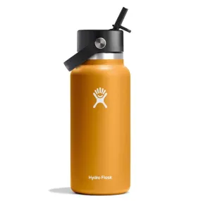 32 oz Wide Mouth with Flex Straw Cap - Fossil