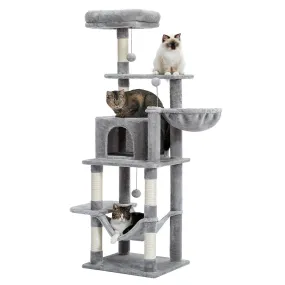 59.1" Cat Scratching Post / Tree / Pole - Grey