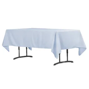 60"x102" Rectangular Polyester Tablecloth - Dusty Blue
