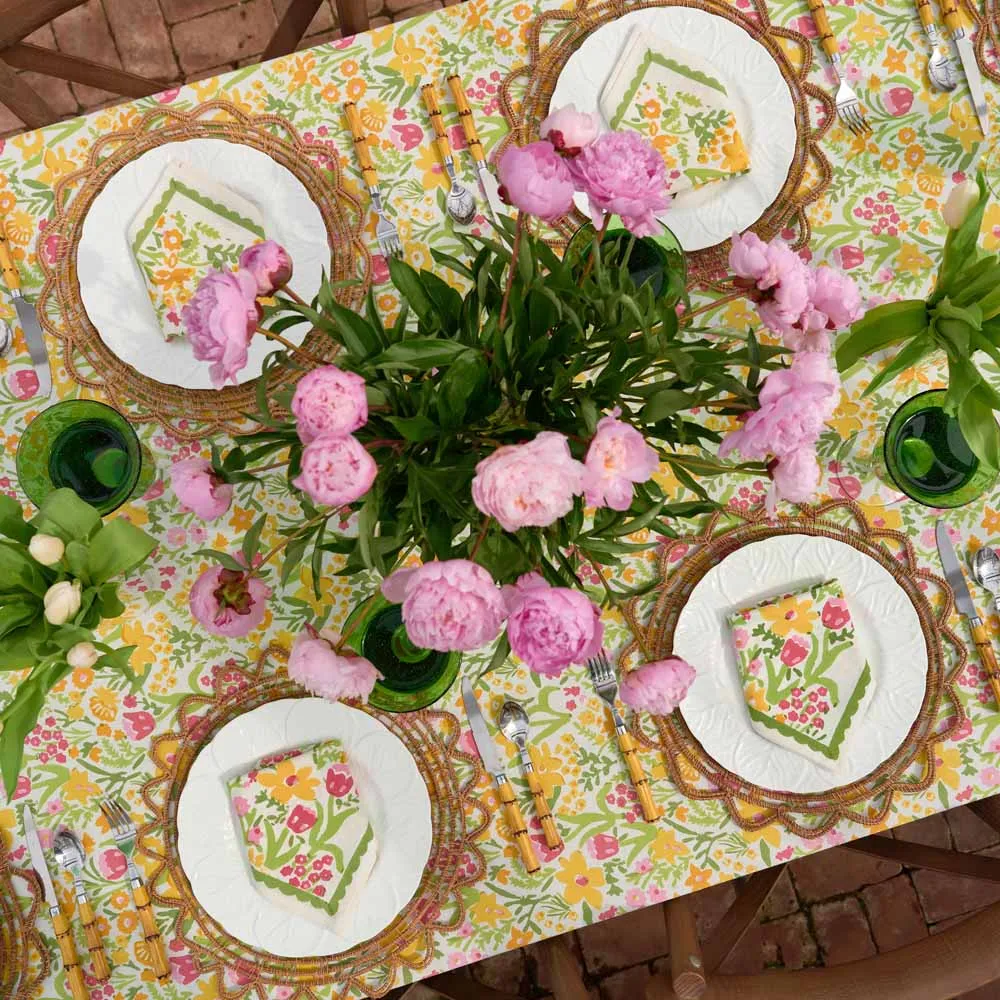 70s Flower Napkin | Set of 4