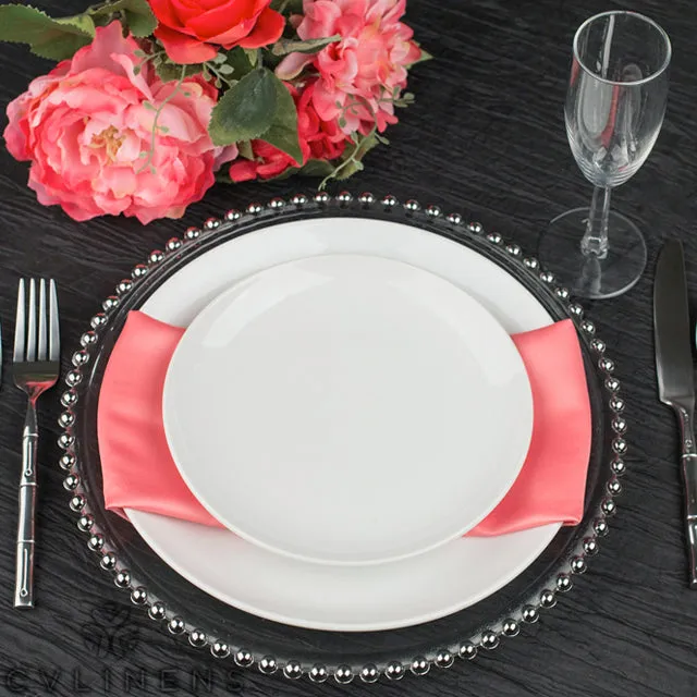 Accordion Crinkle Taffeta 120" Round Tablecloth - Black