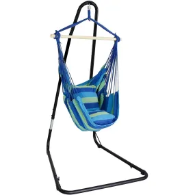 Adjustable Hammock Chair Swing & Stand