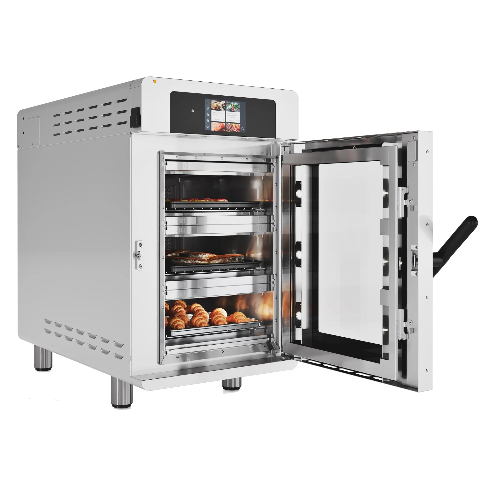Alto-Shaam VMC-H3H Vector H Series Multi-Cook 3-Chamber Electric Oven – Ventless with Simple Controls – 208-240 VAC, 1-Phase