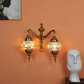 Aluminium Multicolor 2 Wall Lights