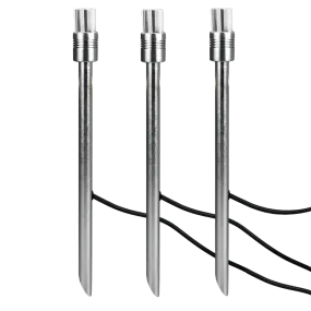 Ambleside 3 Aluminium Garden LED Light Spike Starter Kit