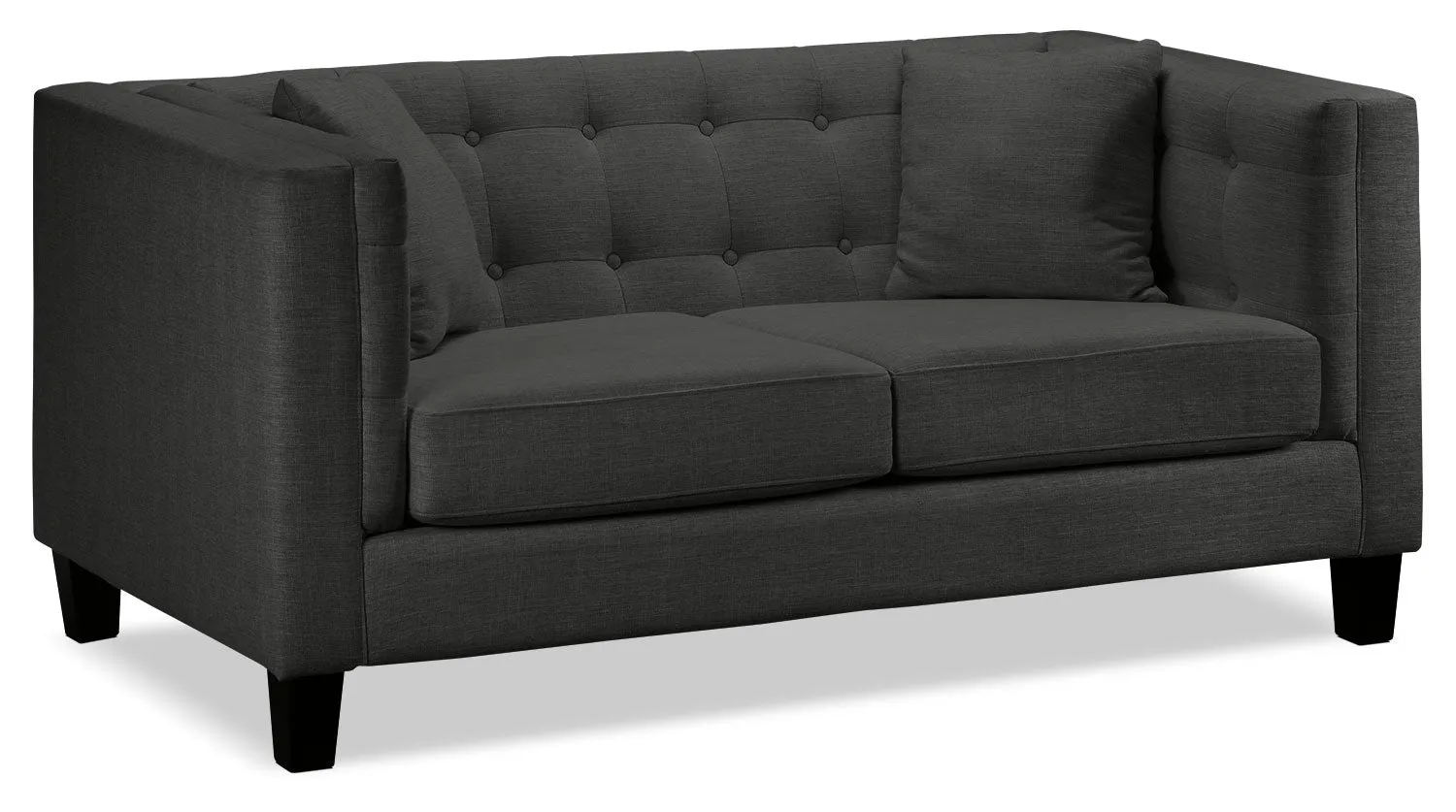 Arbor Sofa, Loveseat and Chair and a Half Set - Dark Grey