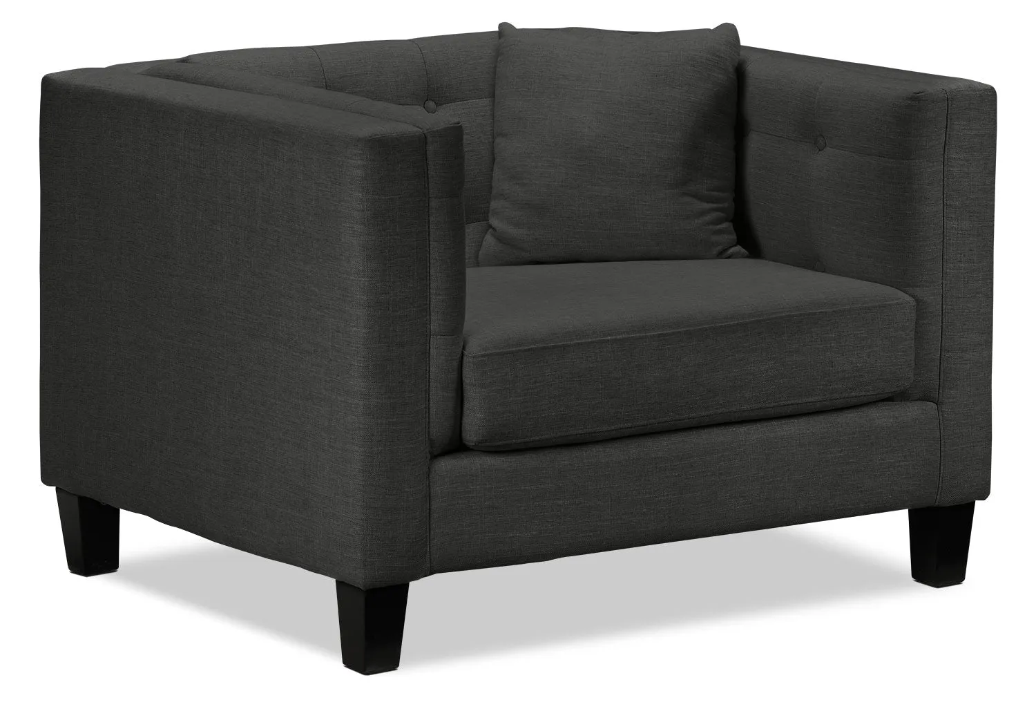 Arbor Sofa, Loveseat and Chair and a Half Set - Dark Grey