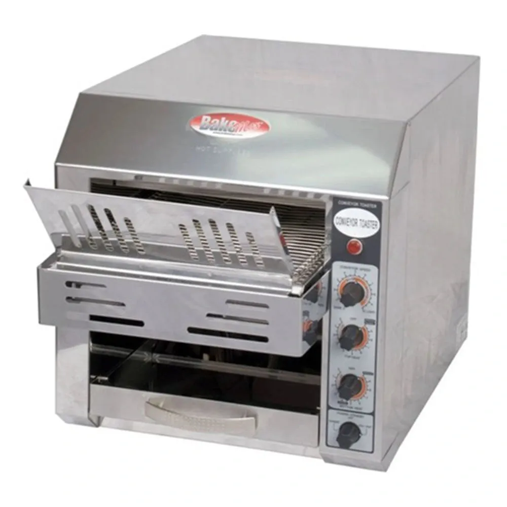 BakeMax BMCT300 14.6" Conveyor Toaster, Countertop, 360 Pieces/hour