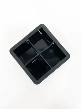 Black Cocktail Ice Cube Tray