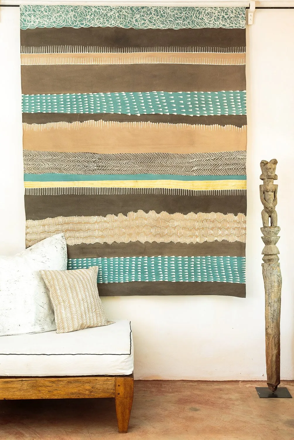 Boho Teal Multiprint Tablecloth