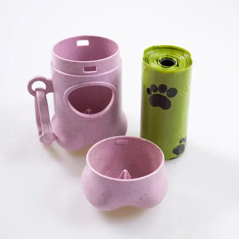 Bone-Shaped Poop Bag Dispenser for Easy Cleanup