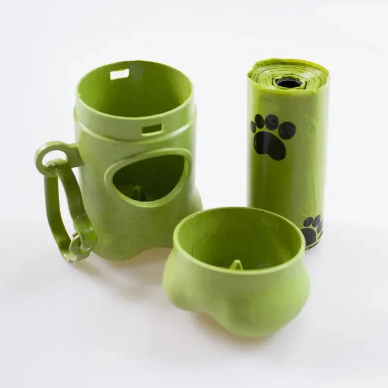 Bone-Shaped Poop Bag Dispenser for Easy Cleanup