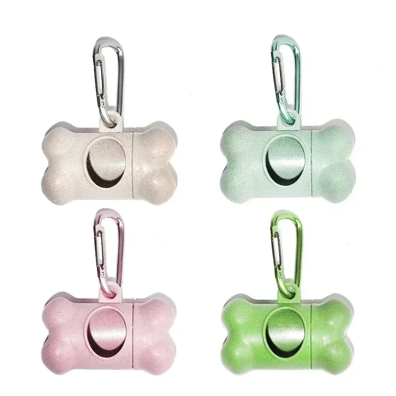 Bone-Shaped Poop Bag Dispenser for Easy Cleanup