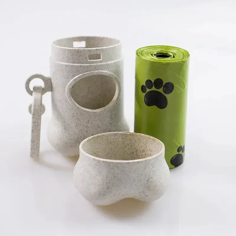 Bone-Shaped Poop Bag Dispenser for Easy Cleanup