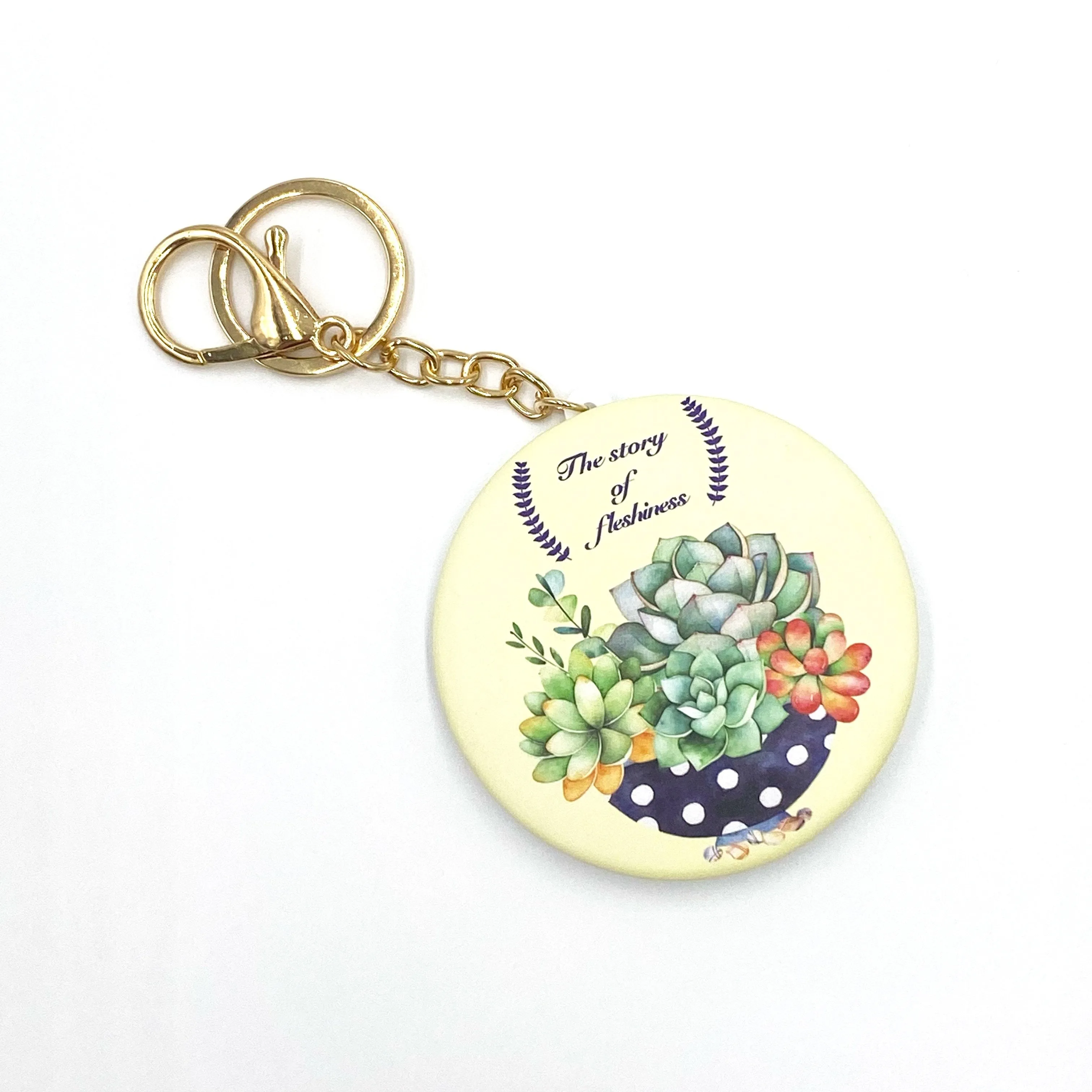 Cacti Purse Mirror