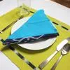 Caribbean Blue Ikat Napkins