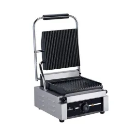 Chefmaster Single/Large Single/Double Contact Grill - Ribbed