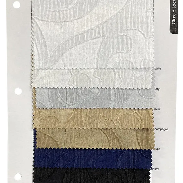 Classic Jacquard Table Linen in Champagne