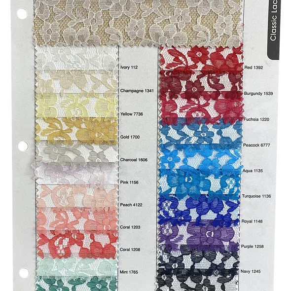 Classic Lace Table Linen in Royal 1148