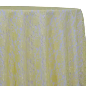 Classic Lace Table Linen in Yellow 7736