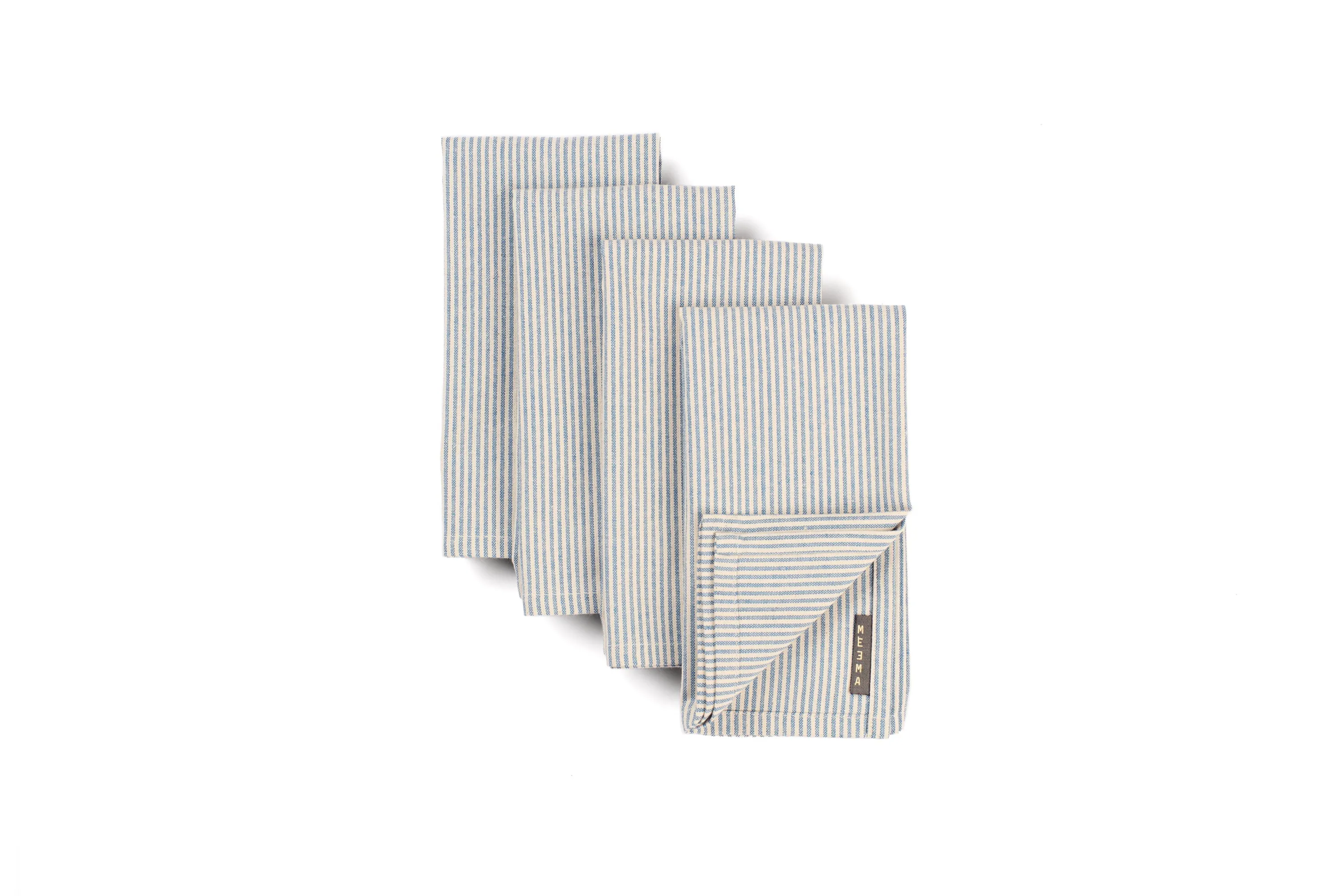 Cloth Napkins Set of 4, Washable Cotton Napkins, Upcycled Napkins Cloth | Eco-Friendly