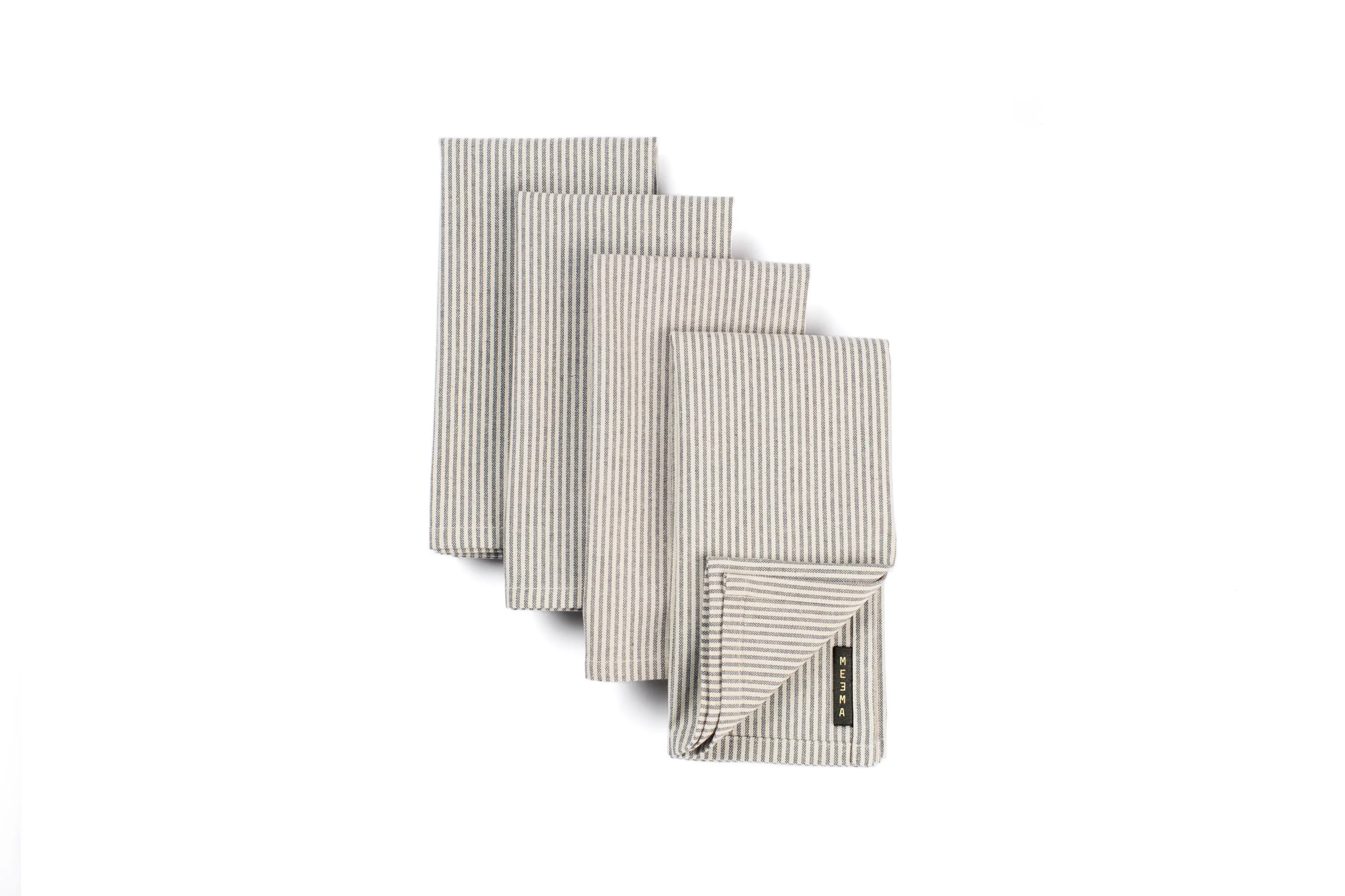 Cloth Napkins Set of 4, Washable Cotton Napkins, Upcycled Napkins Cloth | Eco-Friendly