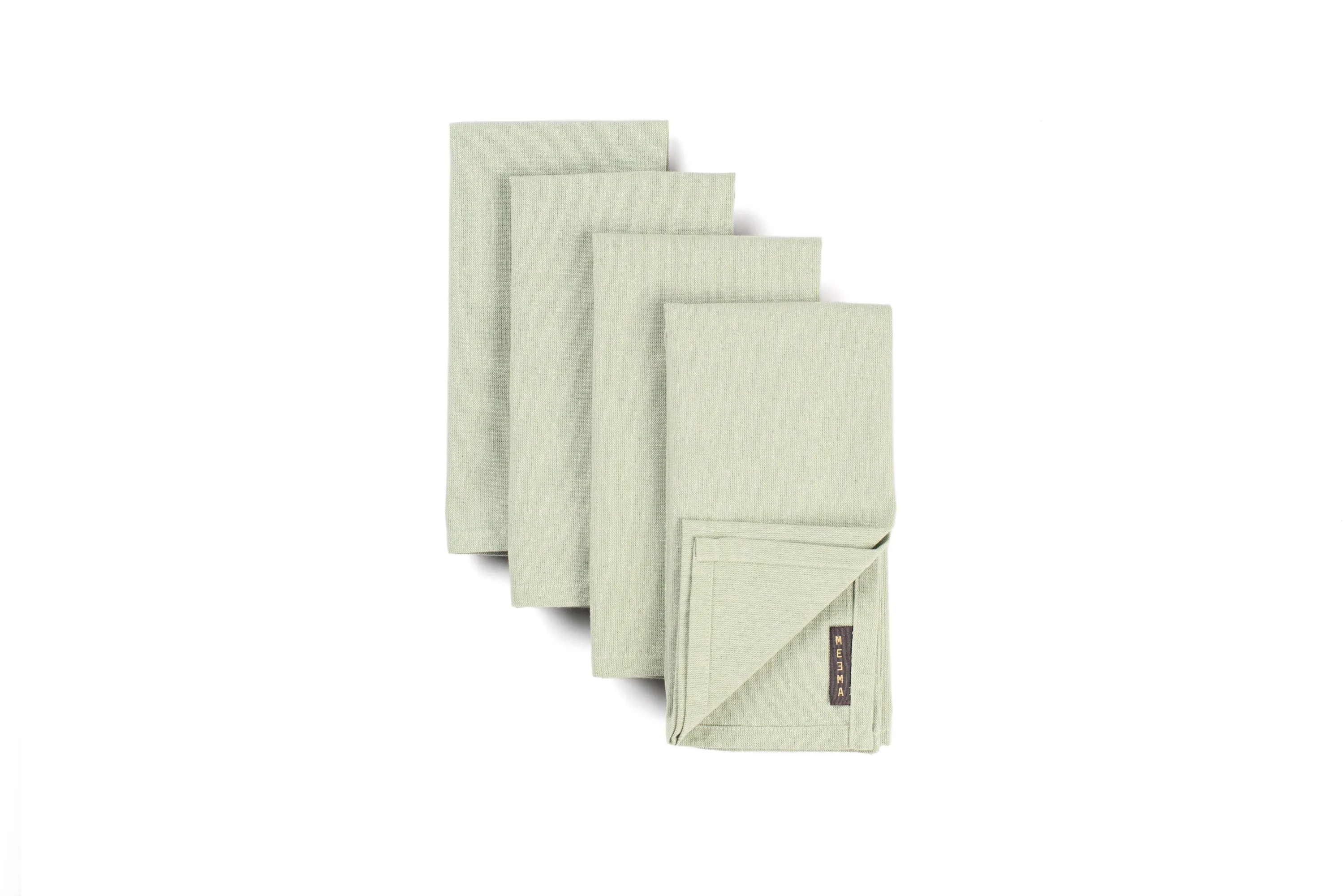 Cloth Napkins Set of 4, Washable Cotton Napkins, Upcycled Napkins Cloth | Eco-Friendly