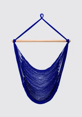 Cobalt Blue Cotton Hammock Swing