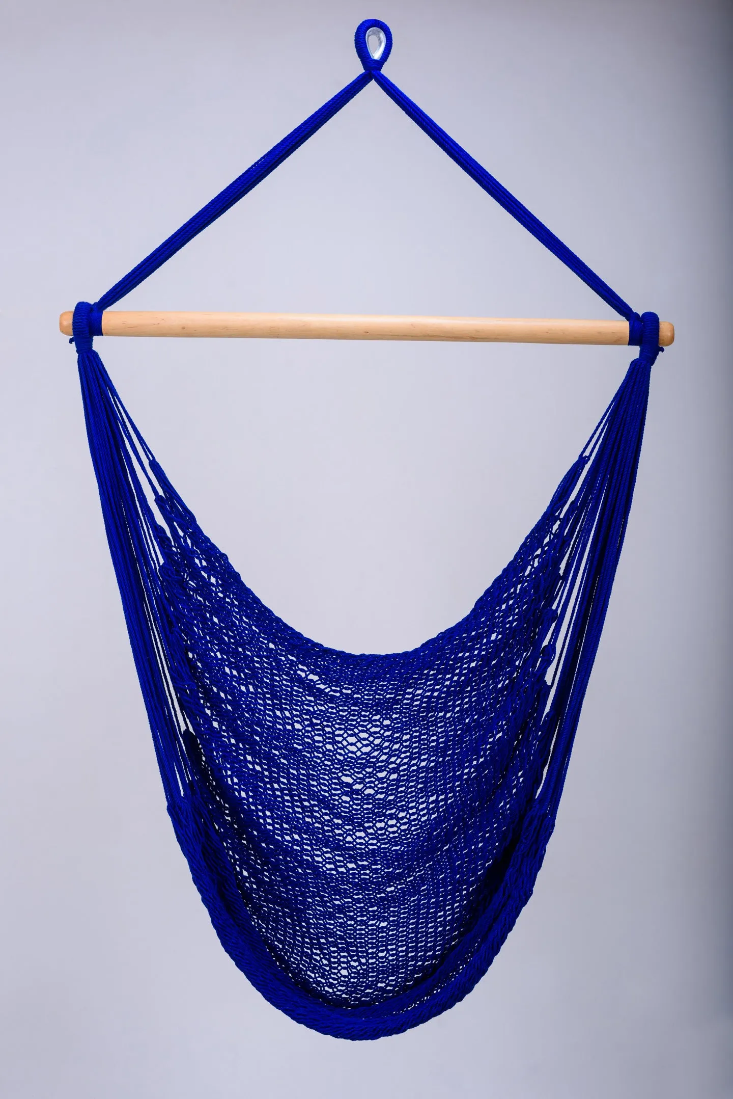 Cobalt Blue Cotton Hammock Swing
