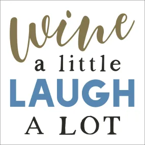 Cocktail Napkins l Wine A Little Laugh A Lot - 20ct