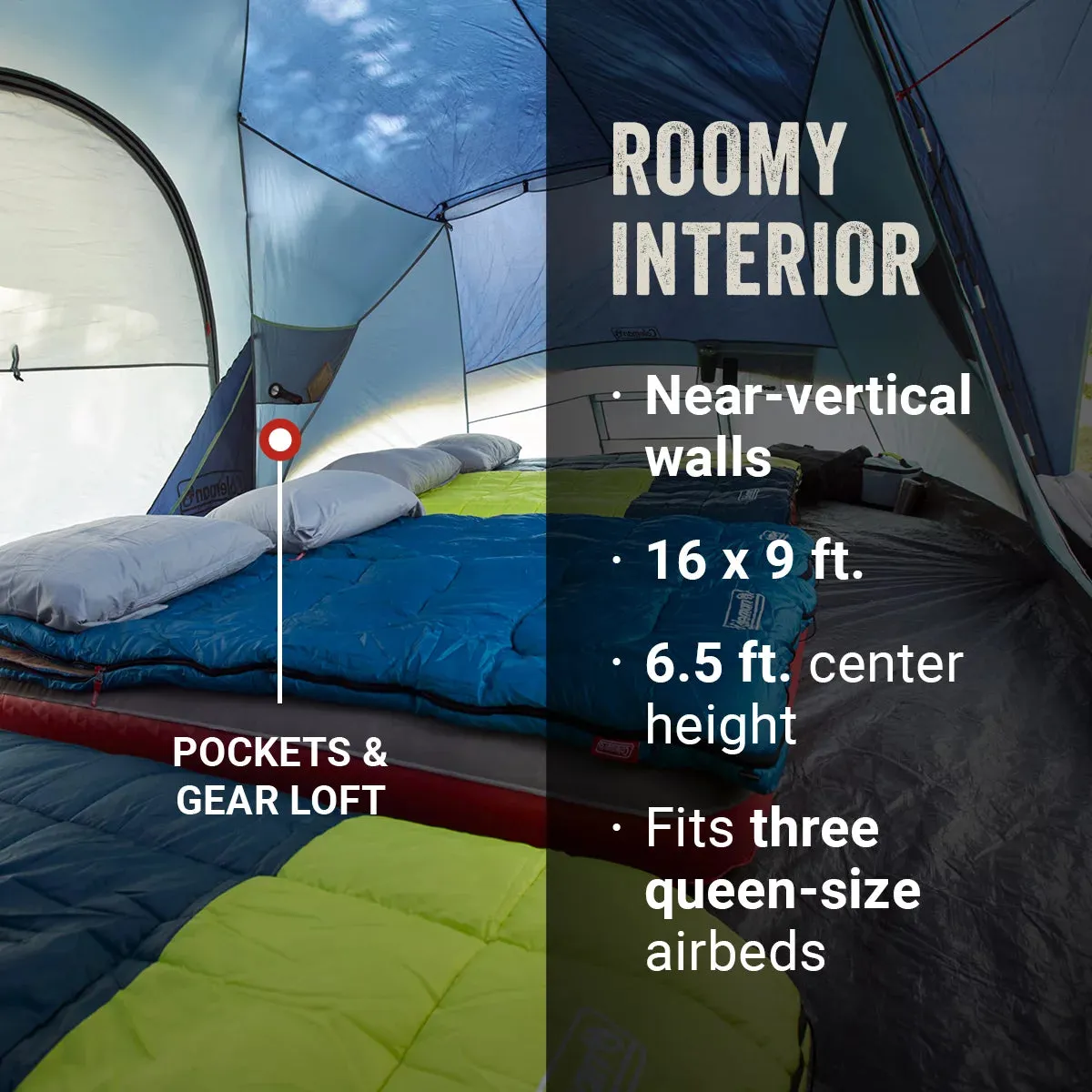 Coleman Dark Room Skydome - 10 Person