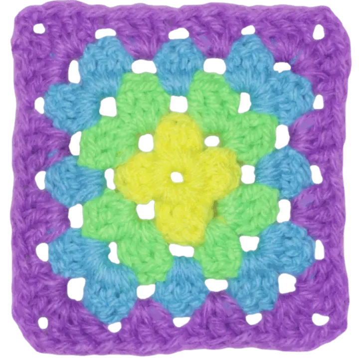 Color Changing Granny Square 2.0 – Vibrant and Easy Crochet Pattern