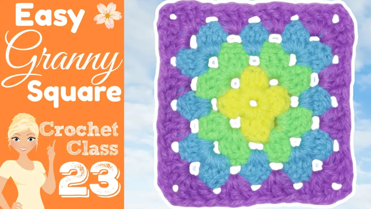 Color Changing Granny Square 2.0 – Vibrant and Easy Crochet Pattern