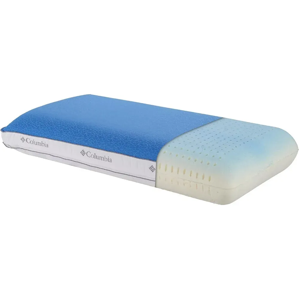 Cooling Memory Foam Pillow with Omni-Freeze Technology