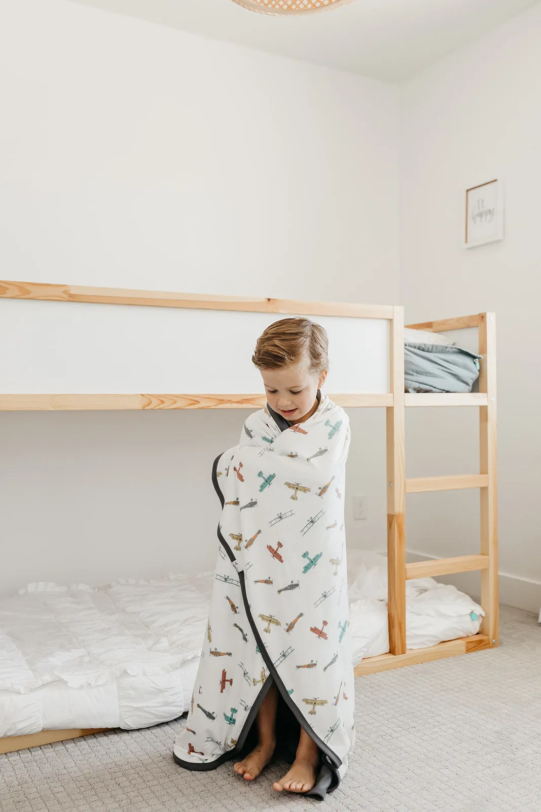 Copper Pearl Three-Layer Stretchy Quilt / Ace