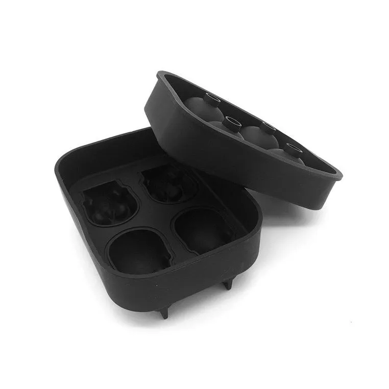 Creative Halloween 3D Silicone Skull Ice tray