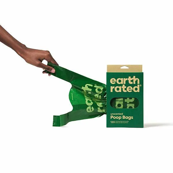 Earth Rated Easy-Tie Handle Bags Unscented 120-Pack