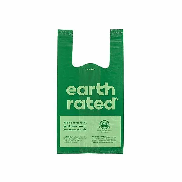 Earth Rated Easy-Tie Handle Bags Unscented 120-Pack