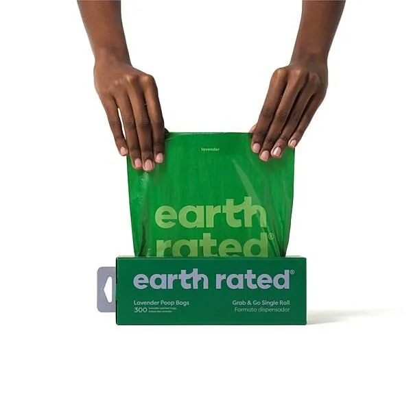 Earth Rated Scented Refill Bags Lavender | 1 Roll 300 Bags