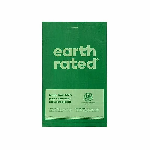 Earth Rated Scented Refill Bags Lavender | 1 Roll 300 Bags