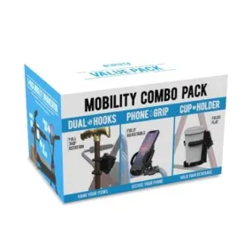Easy Mobility Walker / Wheelchair Mobility Combo Pack - Easy To Use Products LLC  Mfr# 760